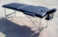 60CMアルミ製 折りたたみベッド宽鋁合金腳制二折叠按摩床，60cm Width Aluminum stand portable massage table